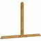 Ekena Millwork Portland Rough Sawn Timber Gable Bracket, Western Red Cedar, 96"W x 60"H x 4"D x 4"F, 15/12 Pitch GBW096X60X0404POR00RWR - alternate 2